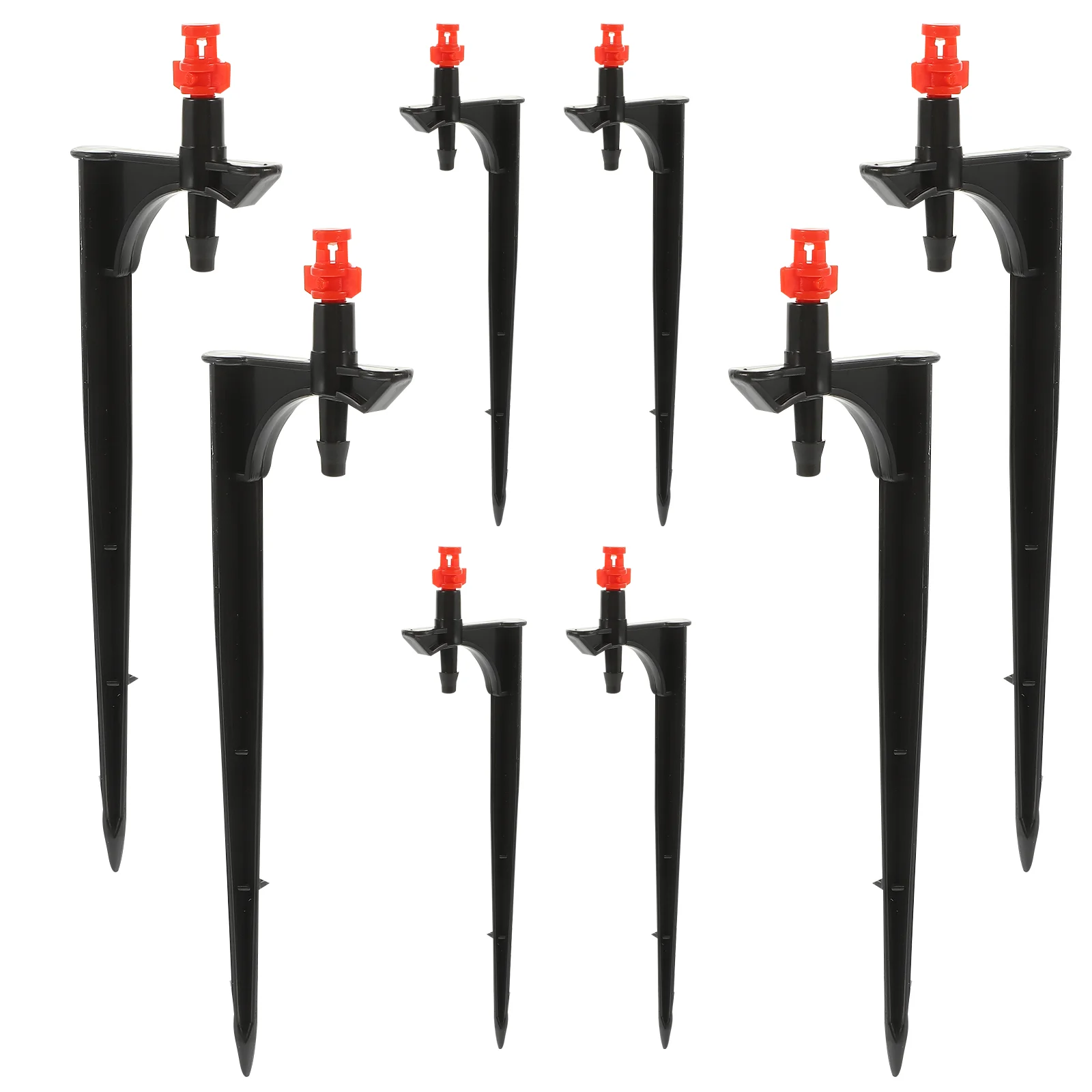 

20 Pcs Spike Sprinkler Irrigation Dripper Misting Nozzle Adjustable Emitters Garden Support Rod