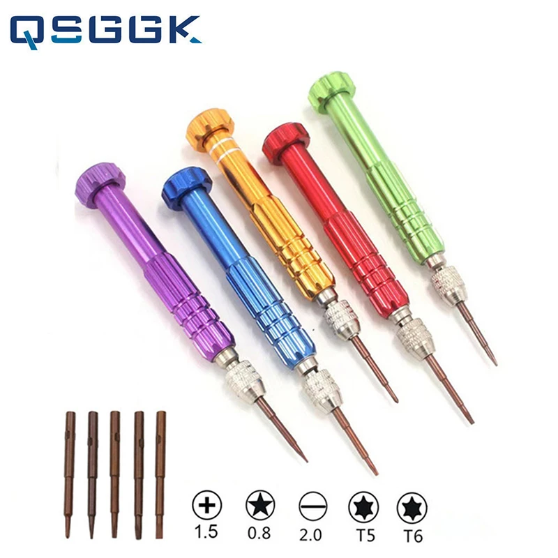 

Набор отверток из алюминиевого сплава, 5 в 1