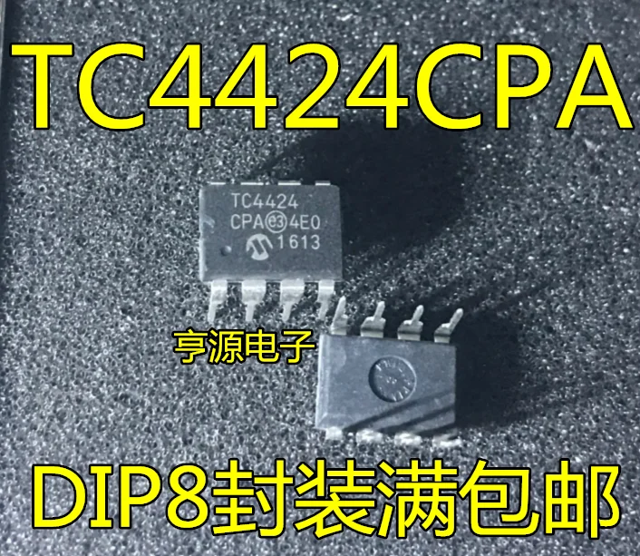 

Бесплатная доставка TC4424 TC4424CPA TC4424EPA DIP8 MOSFETIC 10 шт.