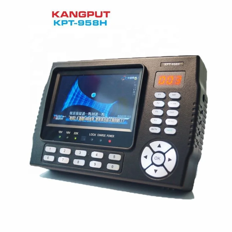 

HWA 100901 4.3 Inch portable TFT LCD hd digital satellite finder meter tv antenna sat finder 958H