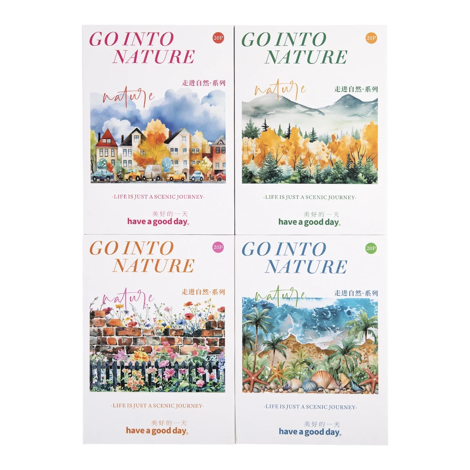 

Набор стикеров JIANWU Entering Nature Series