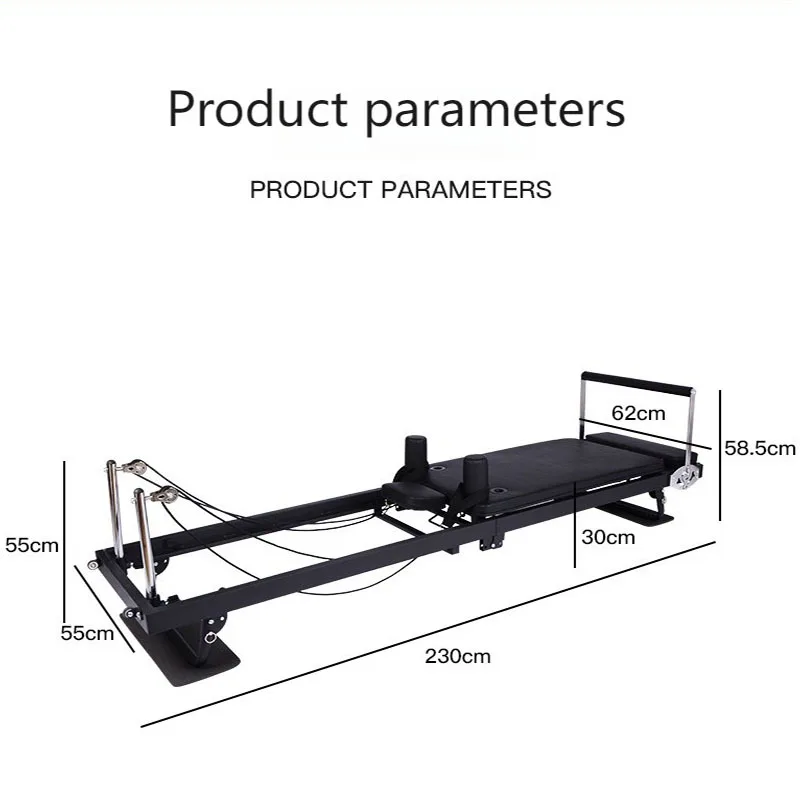 Латексная пружина двойного назначения складное оборудование для йоги и пилатеса