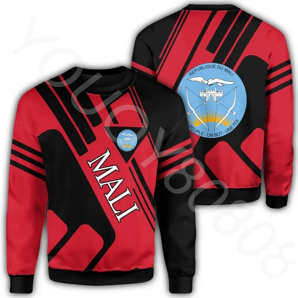 

New Men's Sweater Decoration 3D Printed African Sweatshirt Mali Sweater Rocky Style Retro Harajuku Casual Clothing