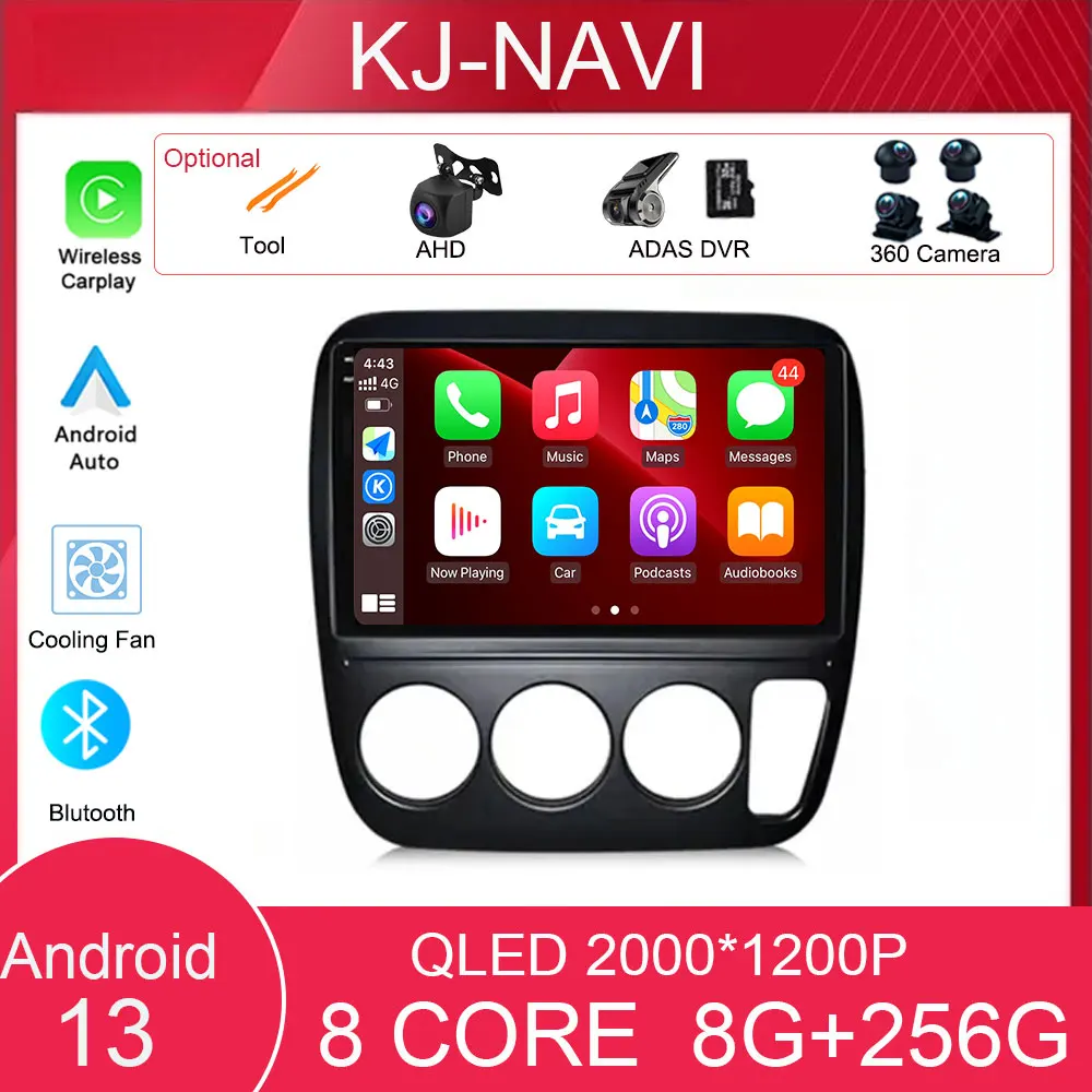 

Car Raido For Honda CRV CR-V 1996-2006 Android 13 Auto Multimedia Video Player GPS Navigation Carplay Autoradio Audio Stereo