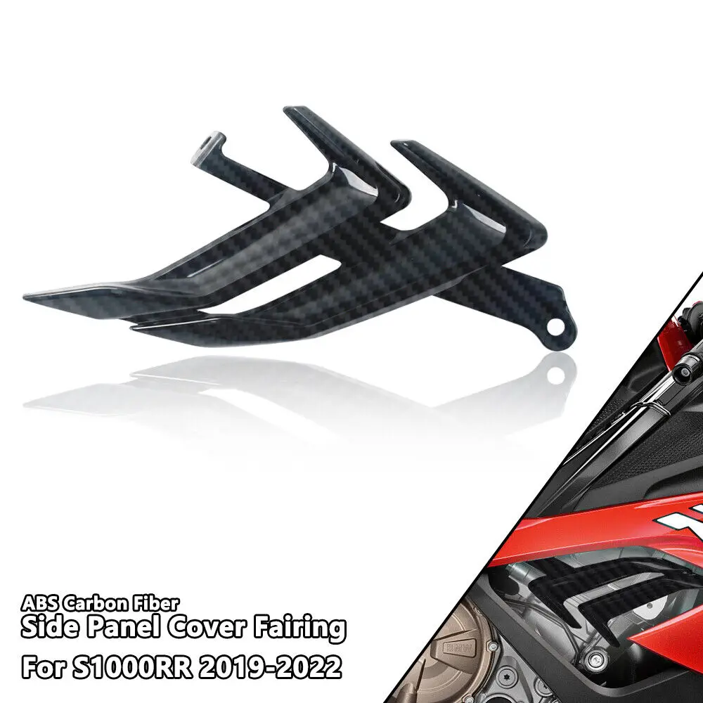 ABS Carbon Fiber Finish Right Side Fairing Panel Cowling For BMW S1000RR 2019-2022 M1000RR 2019-2022 Motorcyclce Cover Cowlings