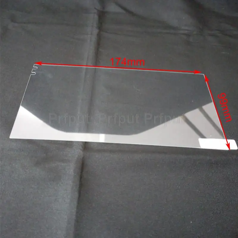 

174*99mm 7inch Tempered Glass for Teyes CC2L 7 inch Car GPS Navigation Tempered Glass Protective Film 174X99mm