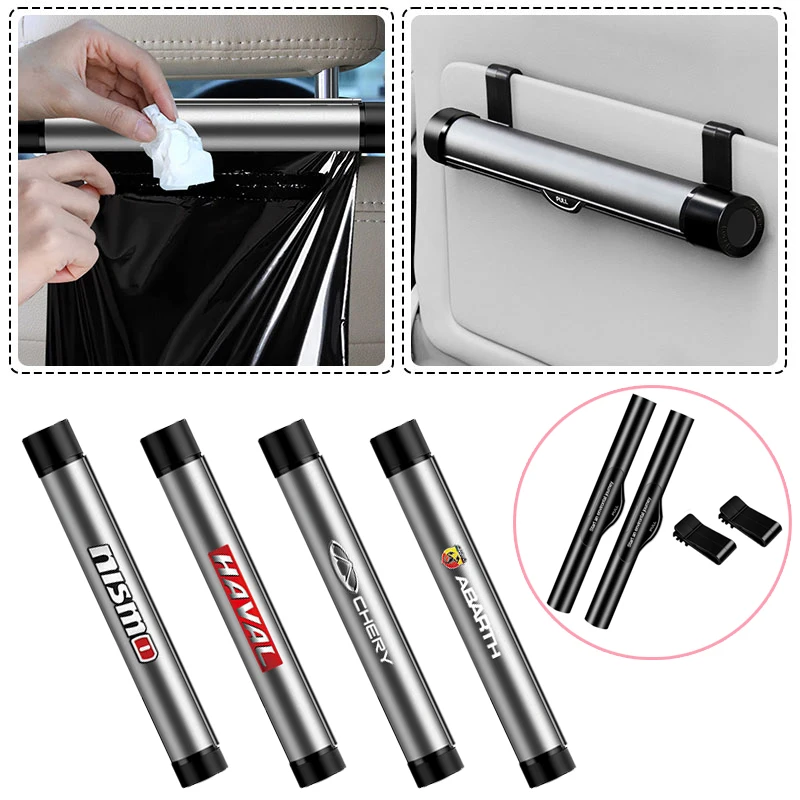 

Car Roller Type Garbage Can Storage Bag Auto Accessories for Mercedes Benz AMG W212 W211 W124 W210 GLC GLE CLA W205 W213 2021