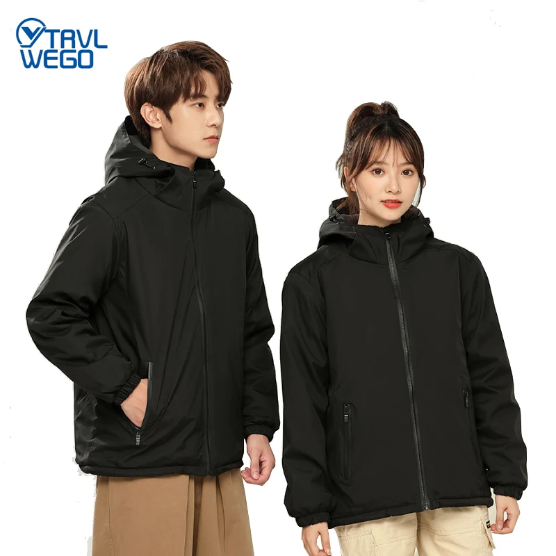 Куртка TRVLWEGO Мужская/Женская водонепроницаемая с капюшоном уличная спортивная