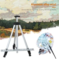 52 to 160cm foldable aluminium alloy painting frame adjustable tripod display shelf for outdoors and indoor drawing