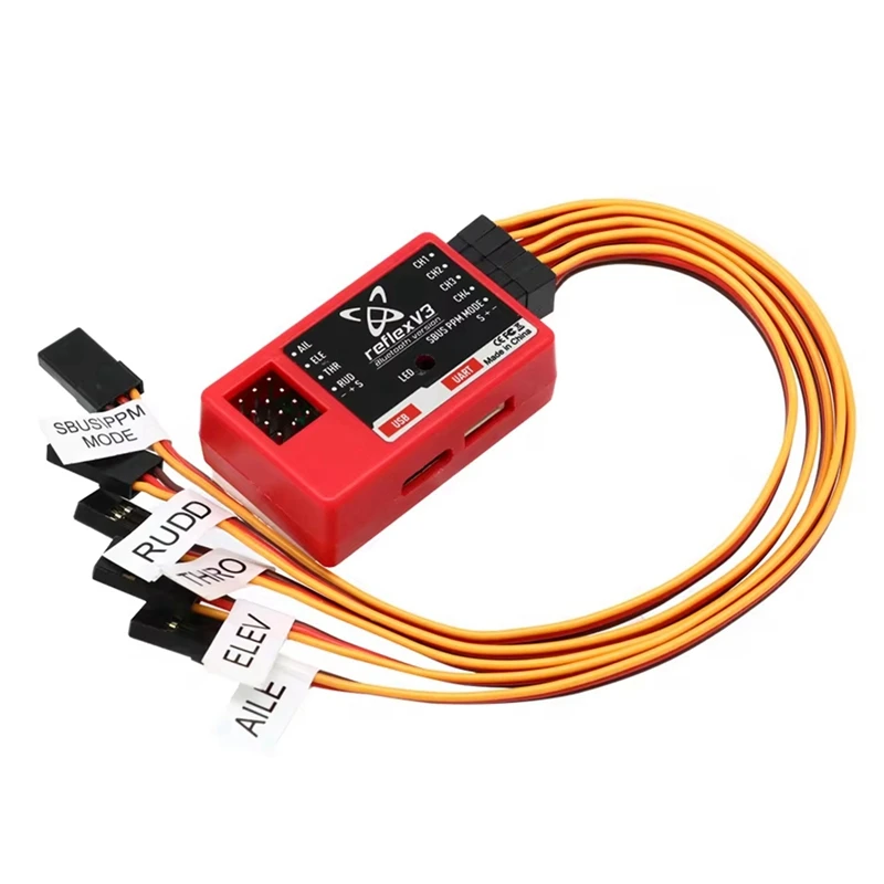 Для FMS Reflex V3 контроллер полета гироскоп стабилизатор радиоуправляемый самолет