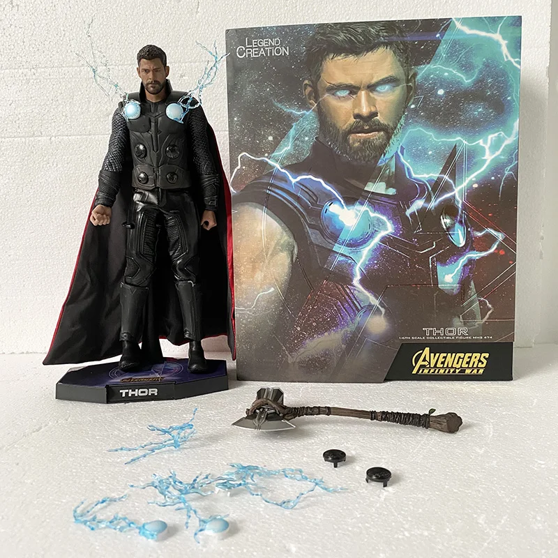 

Marvel Avengers HC Toys MMS474 Thor Articulated Movable Joints Action Figures Model 1/6 30cm Desktop collection Toy Doll Gifts