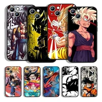 dragon ball super z son gokuo for apple iphone 13 12 11 pro max mini xs xr x 8 7 6s 6 5 plus black silicone soft phone cover