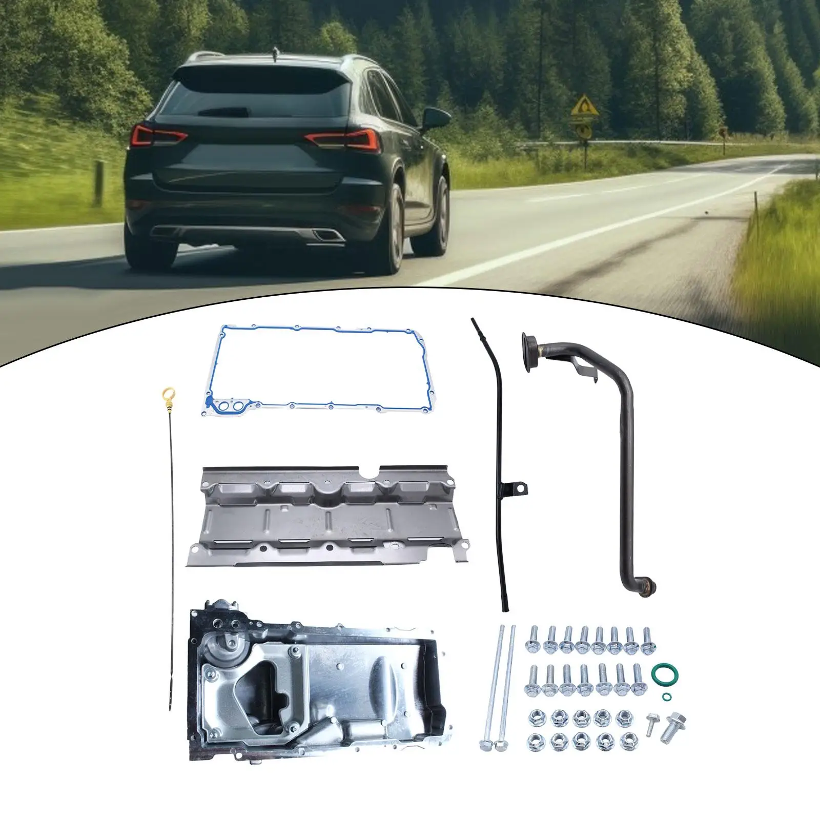 Комплект модернизации низкопрофильного масляного поддона для замены