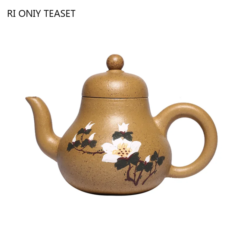 

170ml Classic Yixing Purple Clay Teapots Raw Ore Section Mud Filter Tea Pot Home Zisha Beauty Kettle Customized Tea Set Gifts