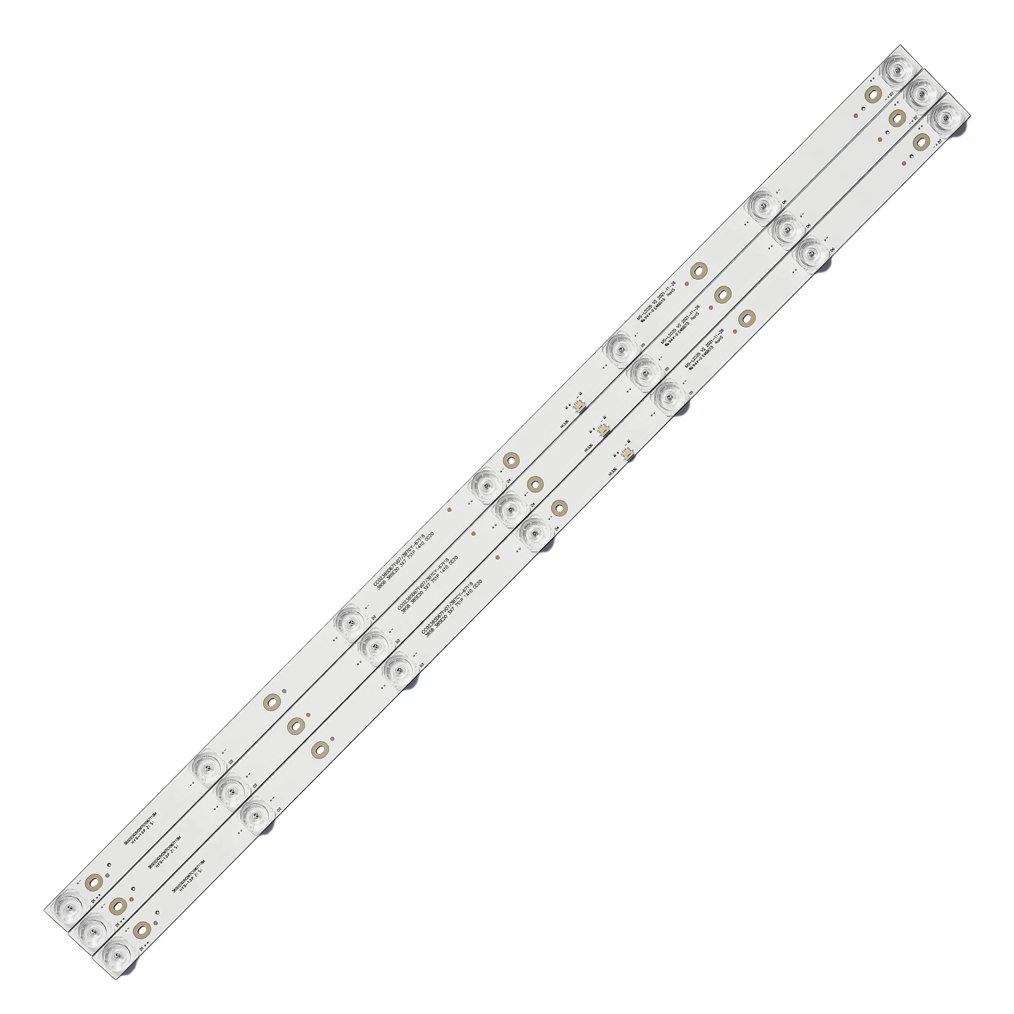

LED Backlight strip 7lamp CC02385D671V07 CC02385D671V03 385B 385E20 3X7 7S1P for DM-LED39R201BT2 EX-39HT001B H39D8000Q M39D7000Q