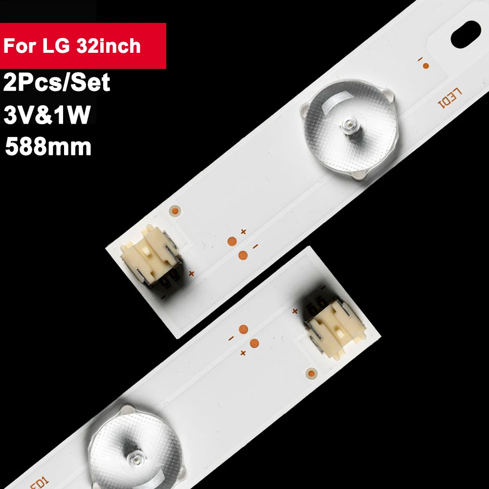 

Лента для подсветки телевизора LG 32 дюйма, 3 в, 588 мм