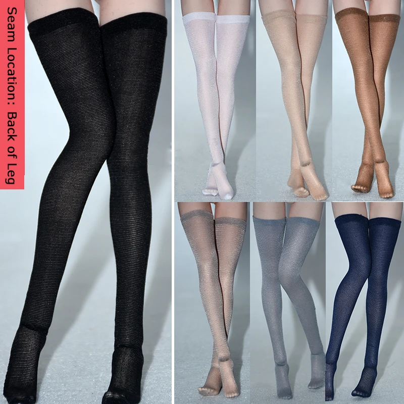 

1/6 Scale Female Soldier Sexy Ultra Thin Stockings Stretchy Stockings High Socksfor 12 inch Action Figure Body Model