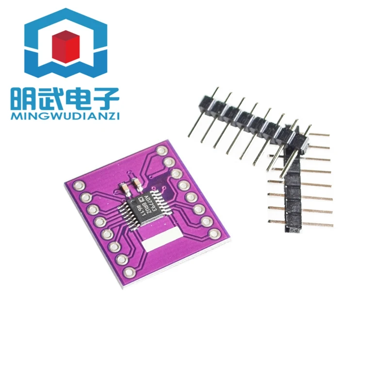 

AD7793BRUZ 24-Bit ADC Instrumentation Amplifier And Reference 3-Channel Low Noise Low Power