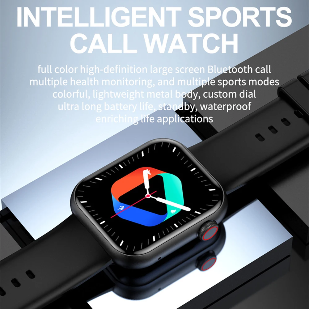 Экг +PPG 1 81 дюйма Bluetooth Call Smartwatch мужчины поддерживают 120 спортивных GPS фитнес треков