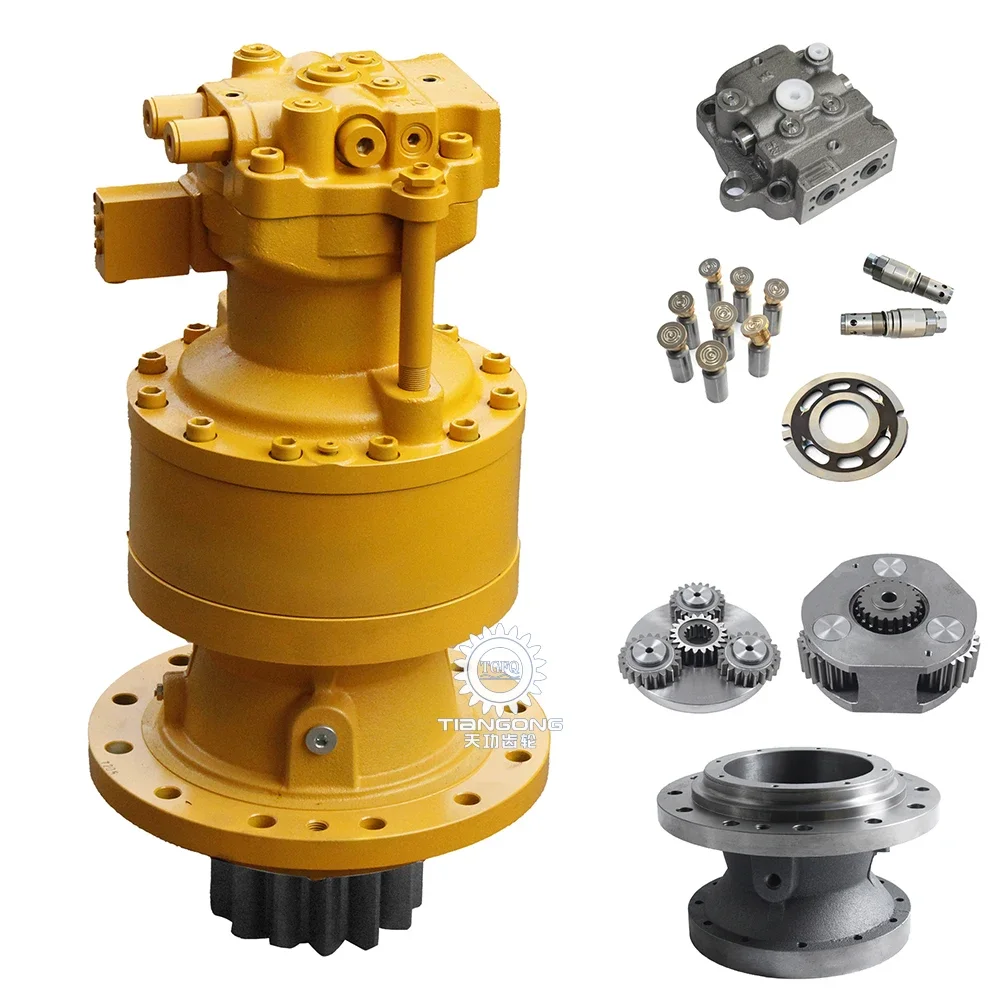 R210-7 R160-7 ПОВОРОТНЫЙ ПРИВОД JMF151 31N6-10170 МОТОР R220LC-7 ДЛЯ ЭКСКАВАТОРА HYUNDAI 31N6-10210