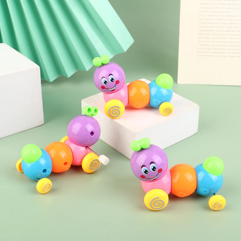 

1 Piece Caterpillar Clockwork Cute Cartoon Animals Wind Up Toys for Children Caterpillar Shape Crawling Toy Baby Gift for Kids