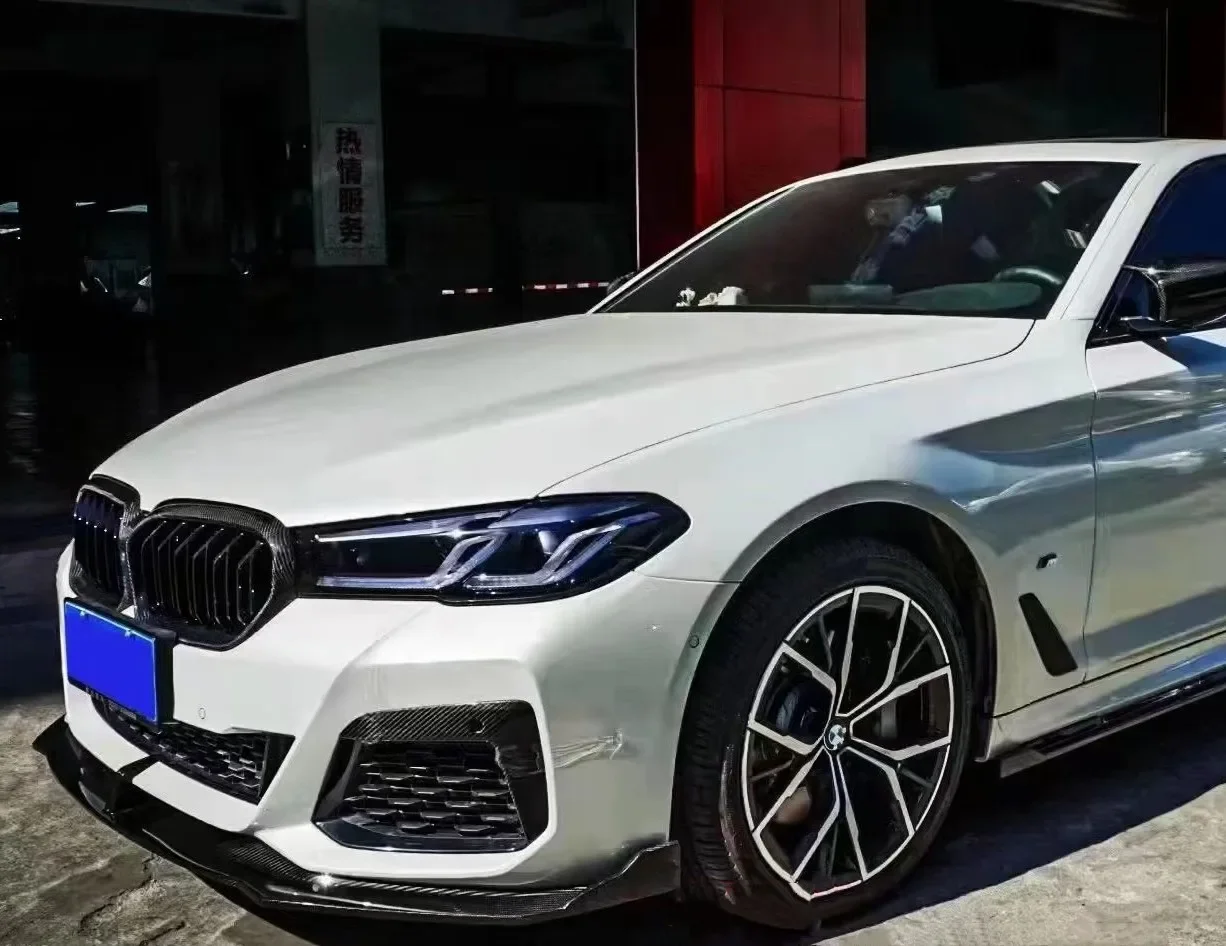 Высококачественная пара корпуса зеркала заднего вида из сухого углеродного