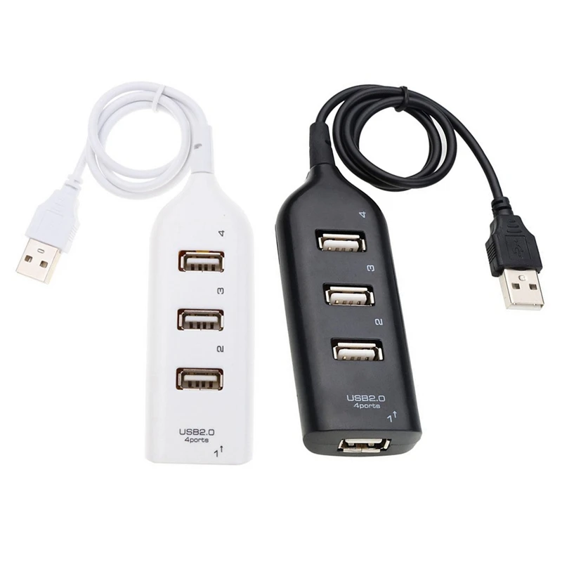 

USB Hub 2.0 Multi-USB High Speed Hub Splitter 4-Port USB Hub Adapter for Laptop Receiver Computer Accessories