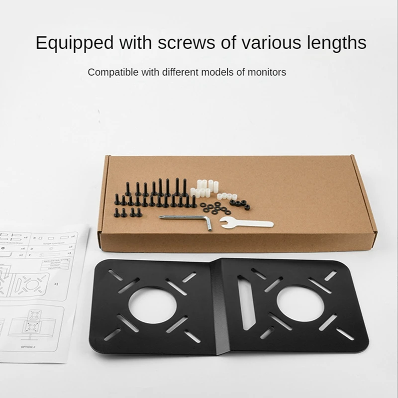 1 комплект для мини-ПК мини-хоста подвесной кронштейн держатель VESA ПК монитор два