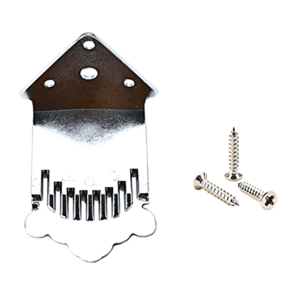 

Tailpiece Useful Mandolin String Accessory Premium Parts Triangle Metal