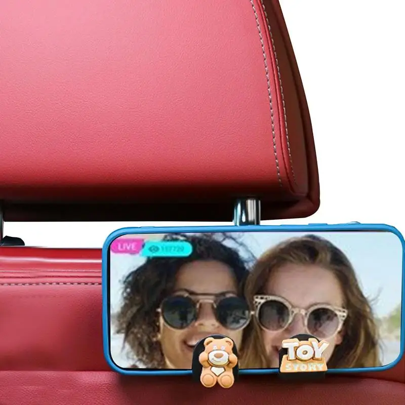 

Держатель-вешалка на подголовник сиденья автомобиля, с 2 вешалками