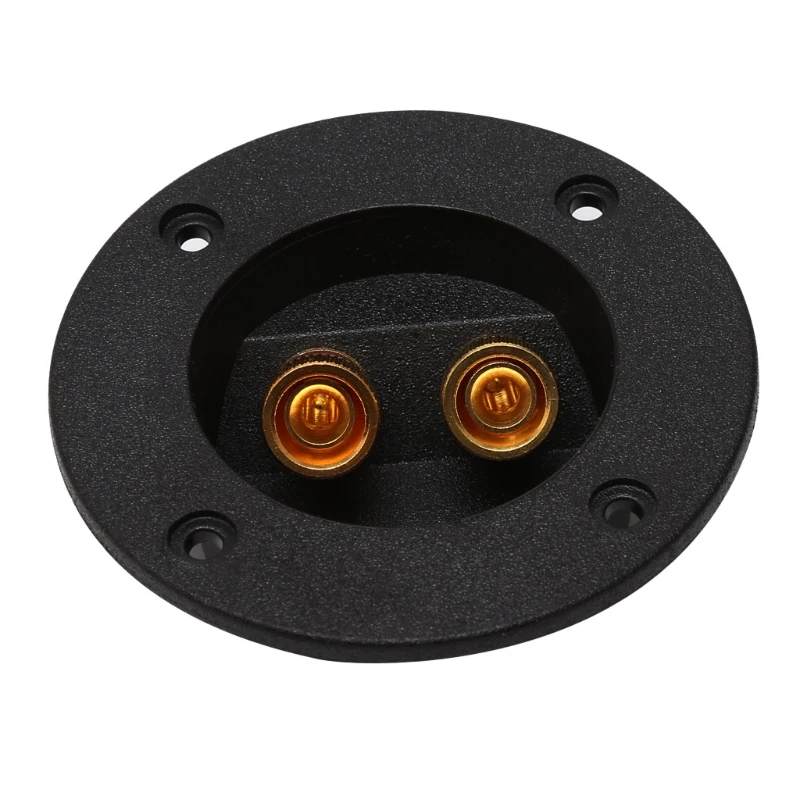 

Car Stereo Speaker Box Terminal Round Spring Cup Connector Subwoofer Plug