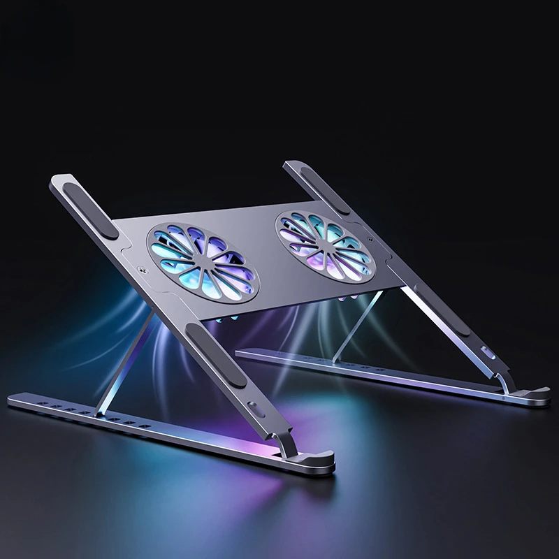 

Laptop Cooling Stand with 2 USB Fan Laptop Cooler Stand Pad Cooling for Notebook Heat Dissipation