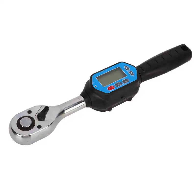 

1/2in Connector Torsion Wrench Strong 4 Units 72 Teeth Sound and Light Alarm 100N·m 3 Modes Torsion Wrench for Home