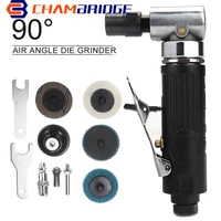 14 inch air angle die grinder 90 degree pneumatic grinding polisher with 2inch sanding discs set rotation tool accessories