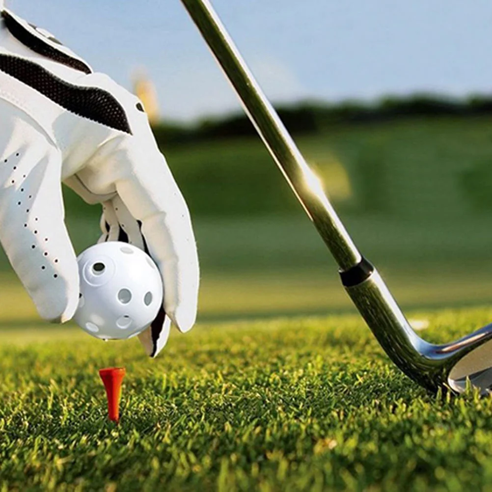 50 шт. тренировочный мяч для гольфа мячи игры в гольф тренировочные пособия полые
