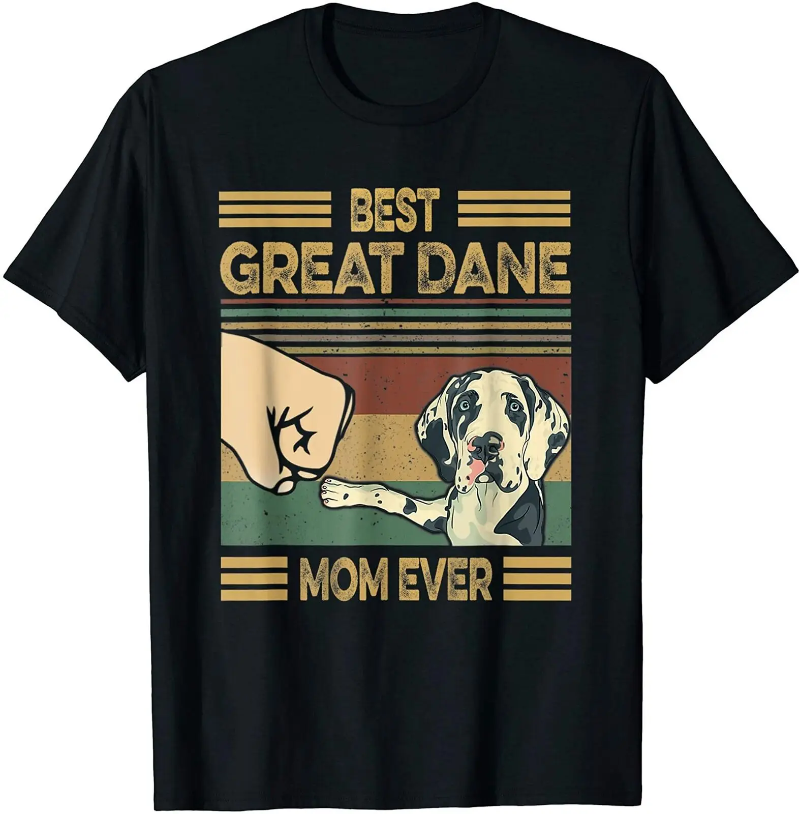 

Vintage Best Great Dane Mom Ever Dog Lover For Mother'S Day T-Shirt Size S-5XL work shirt