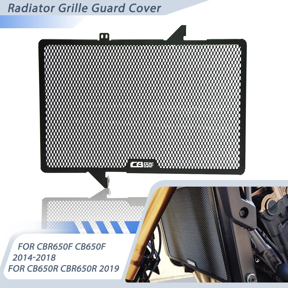 

Запчасти для мотоциклов, алюминиевая решетка радиатора, Защитная крышка для HONDA CBR650R CB650R CBR650F CB650F 2014 2015 2016 2017 2018