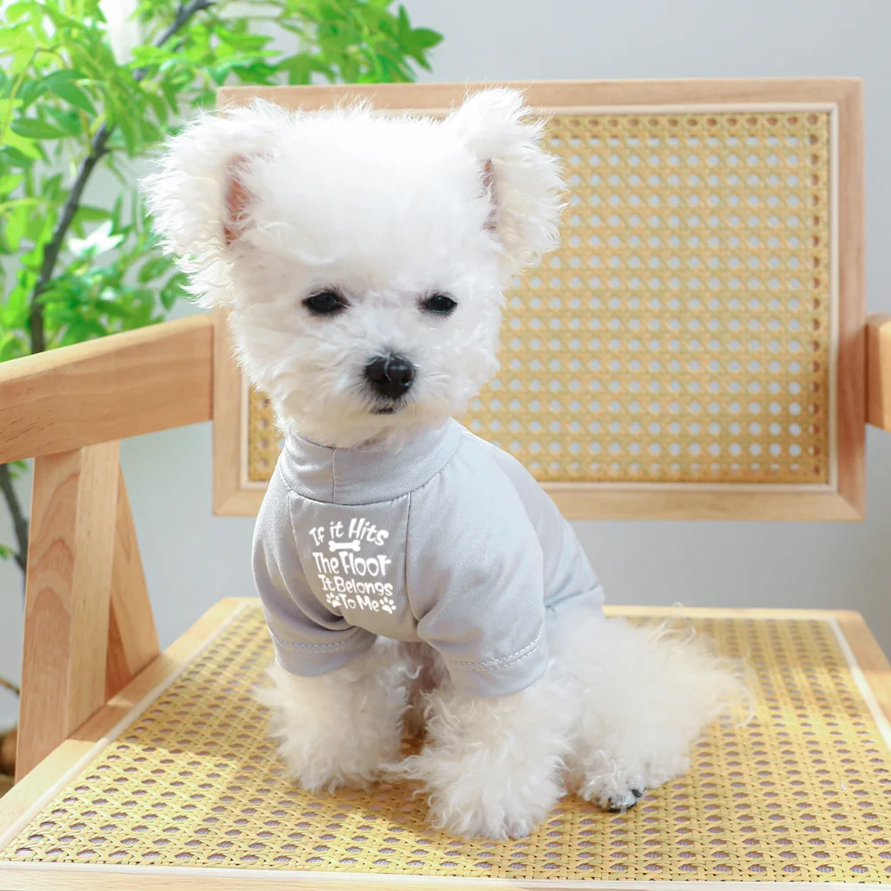 

Puppy Hoodie Spring Summer Fashion Desinger Clothes Cat Cute Shirt Small Dog Soft Pullover Pet Pajamas Yorkshire Poodle Maltese