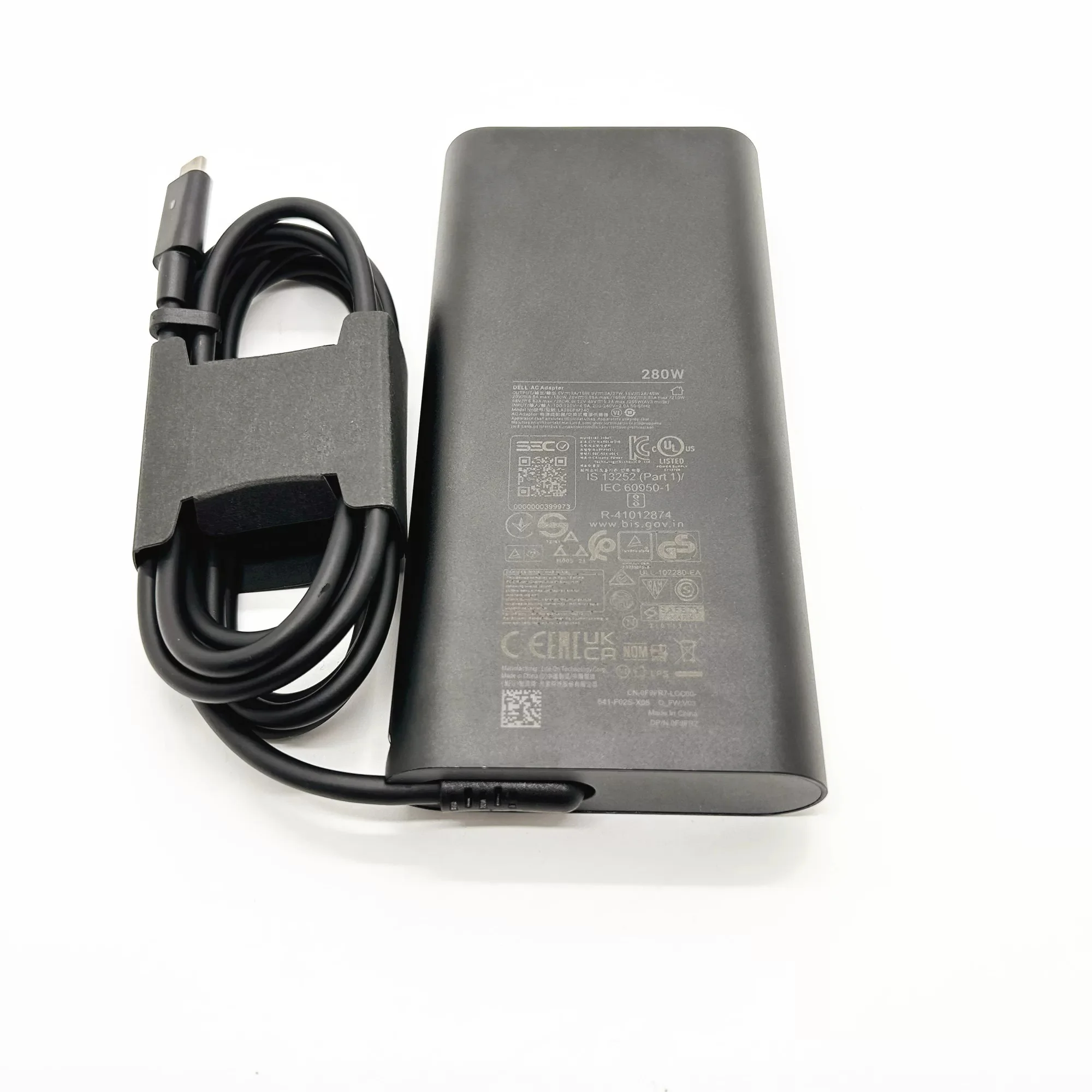 Фото Оригинальное зарядное устройство для ноутбуков Dell Pro Max16 18Plus Mb16250 Mb18250, 280 Вт, 48 В, 5.83 А, Type-C USB-C, адаптер питания №5