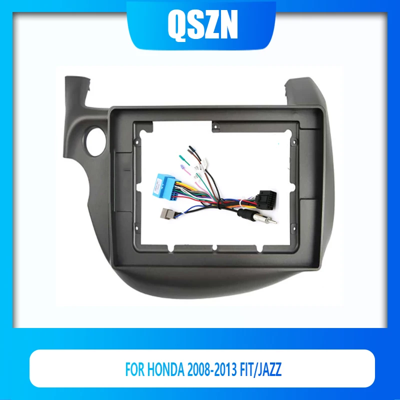 

10 Inch 2 Din Car radio DVD Installation Fascias Panel For HONDA 2008-2013 FIT/JAZZ Audio Dash Fit Panel Dash Trim Kit Frame