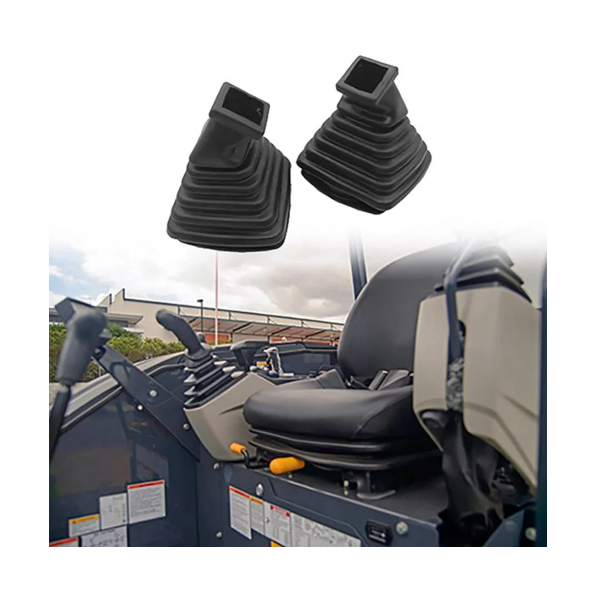 Чехол для защиты от пыли с ручкой Daewoo Doosan DH DX150 215 225 300 370-9C 1 пара