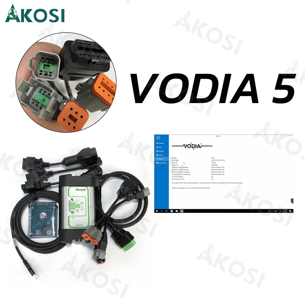 Фото Новый продукт: ПО VODIA5 5.2.50 для VOCOM 88890030 с комплектом для диагностики морских и промышленных двигателей VODIA5. №1
