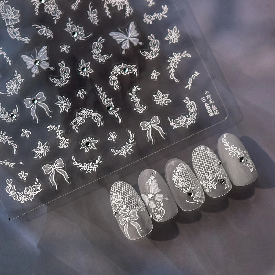 1 шт. самоклеящиеся Слайдеры для ногтей