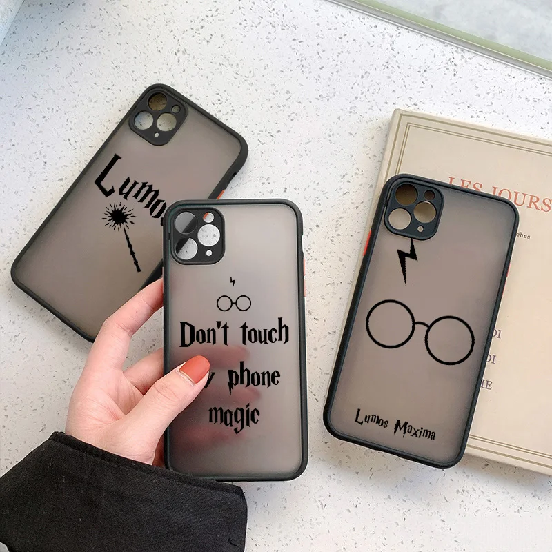 

Candy Art magic Cartoon Phone Case For iPhone 13 12 11 Pro XR X S MAX SE 2020 7 8 6 S Plus PC hard Shockproof TPU Cover Bag