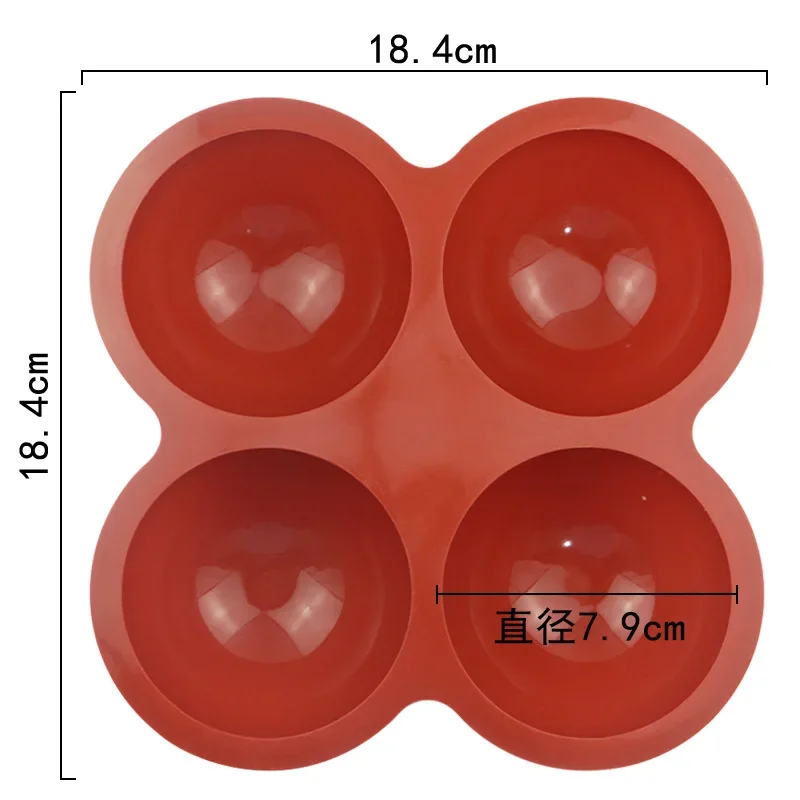 

Форма для торта силиконовая полусфера