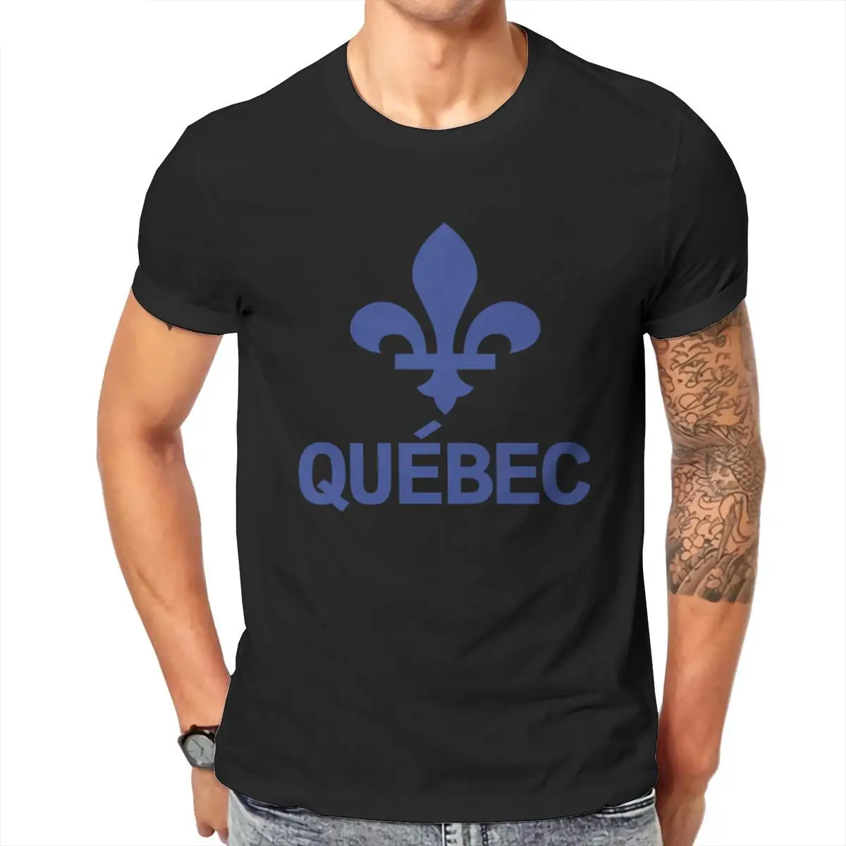 

Wholesale Québec Mens Ringer T-Shirt Essentials Red Kawaii Unisex Tees 105160