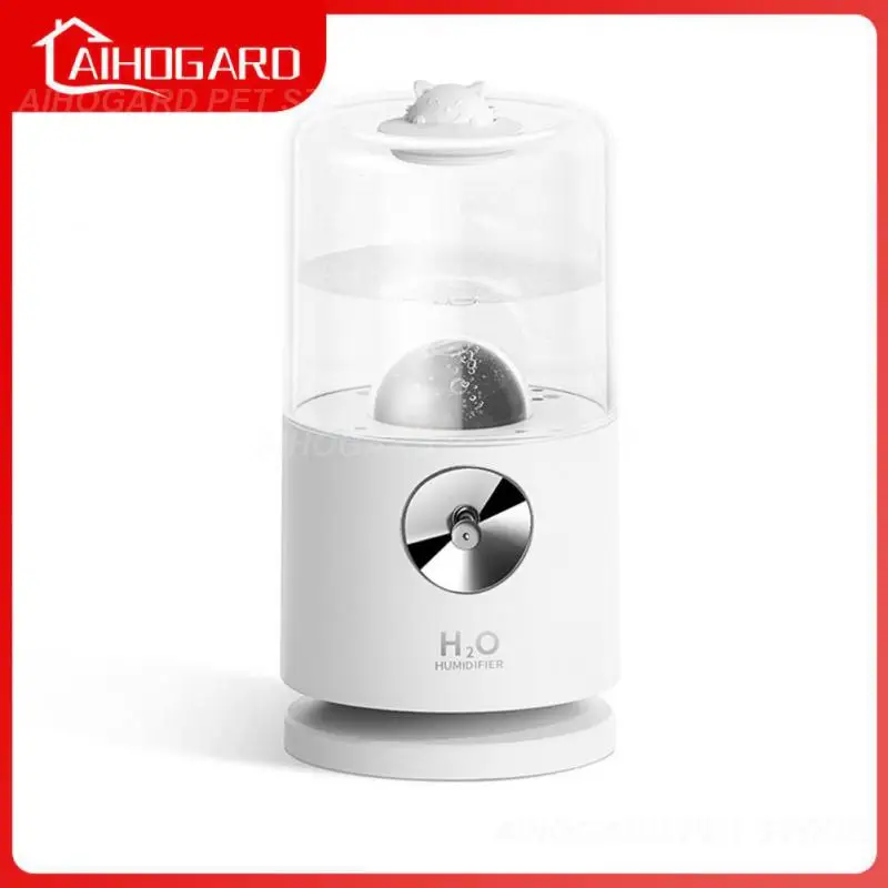 

1/2/3PCS Humidifier Smart Rotating Small Desktop Colorful Night Light Spray Water Meter Humidification Purifier Household Office