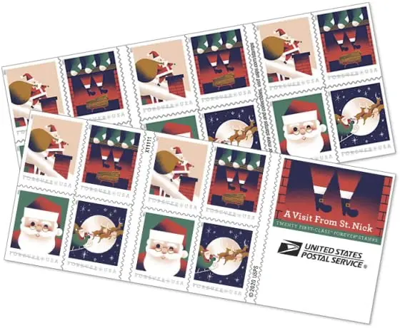 

Визит из St Nick, 20 шт./компл. Новинка