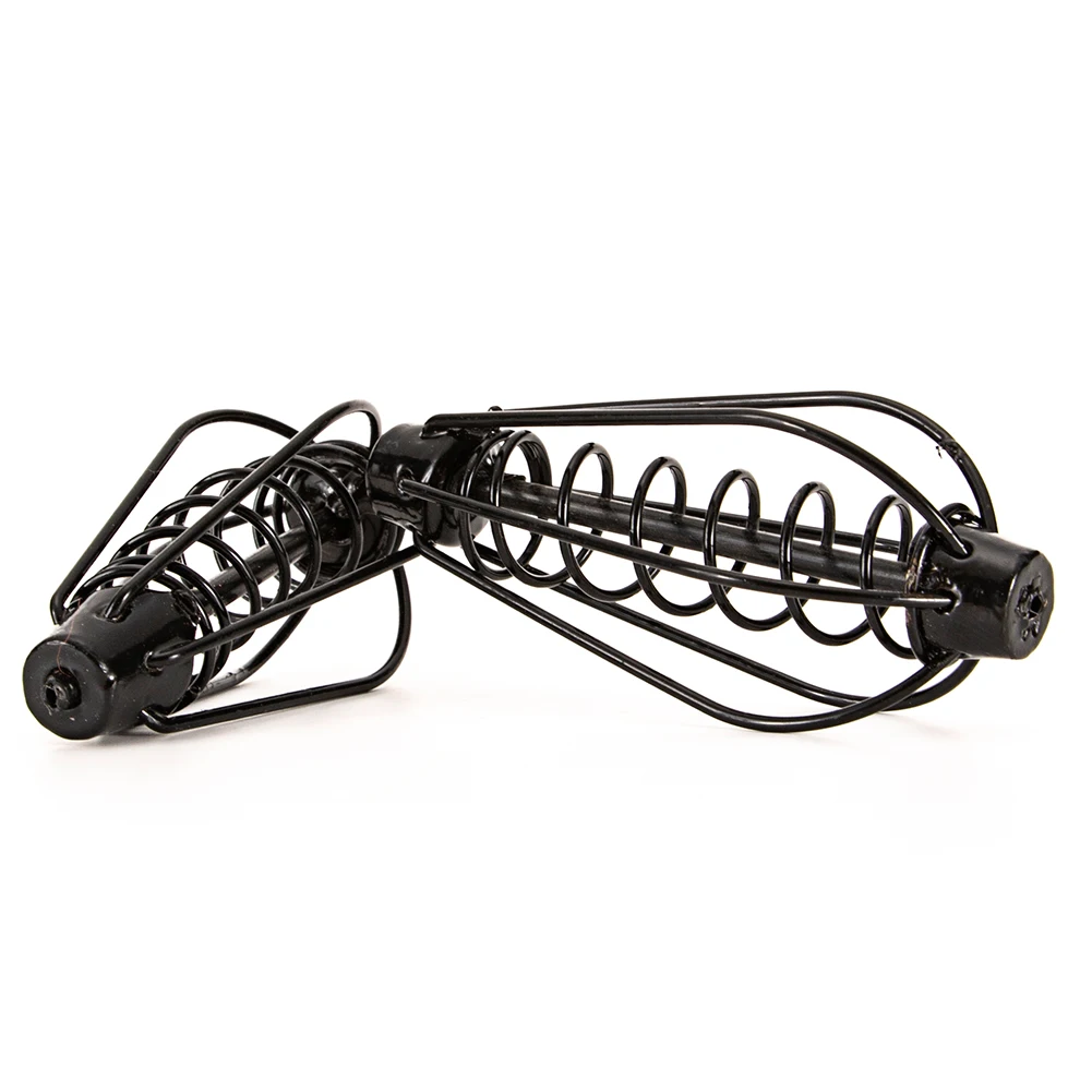 

Durable New Practical Carp Fishing Feeder Spring Lead Sinker Spring Sinker Swim Feeders 6 Wire Method Bait cage
