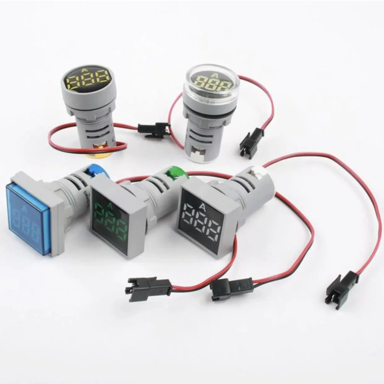 AD16-22DSV Тип AC60-500V DC5-60V Мини-измеритель напряжения Светодиодный цифровой дисплей